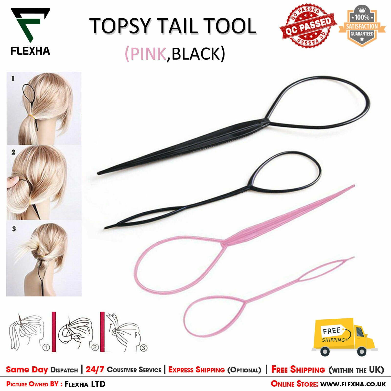 How To Use Topsy Tail Hair Tool